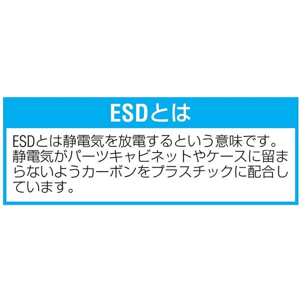 エスコ 0.3ー 1.2N.m トルクドライバー/ESD 調整式 EA723VH-21 1本
