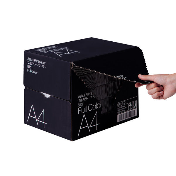 フルカラー印刷対応 マルチペーパー フルカラーペーパー 81g A4 1箱