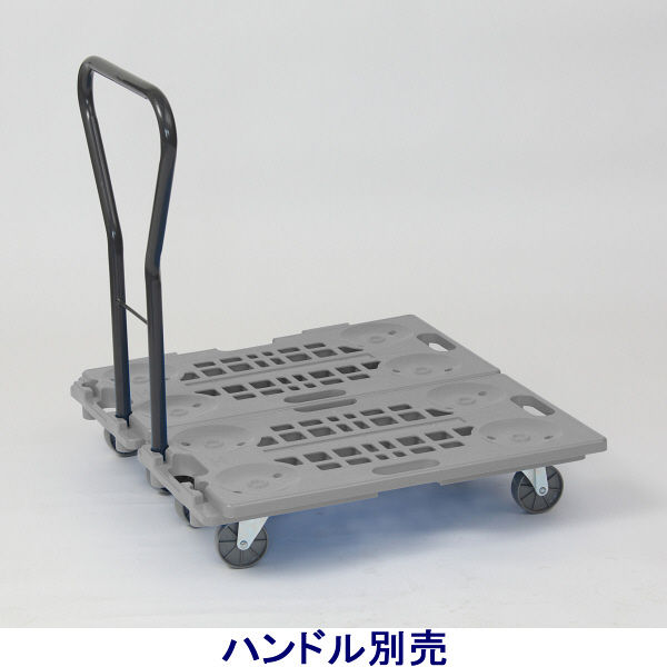 【平台車】 金沢車輌 連結樹脂台車（85φナイロン） JC-200 1セット（4台：1台×4）