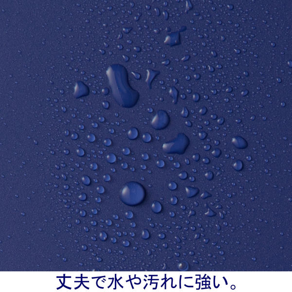 ボックスファイル組み立て式 A4ヨコ 3冊 PP製 ネイビー セリオ ボックスファイル組み立て式 A4ヨコ 3冊 PP製 ネイビー セリオ