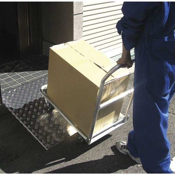 エスコ 905x835x 830mm/300Kg スロープ(アルミ製) EA520MZ-16 1個