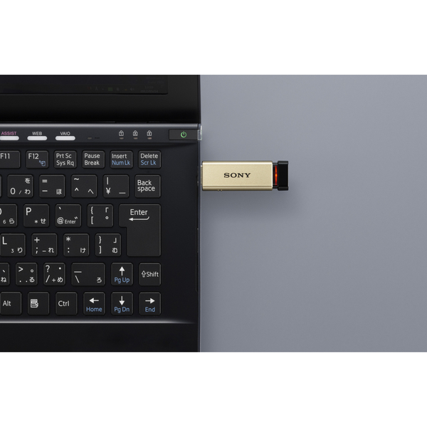 ソニー USBメモリー 16GB Tシリーズ USBメディア ゴールド USM16GT N USB3.0対応 - アスクル