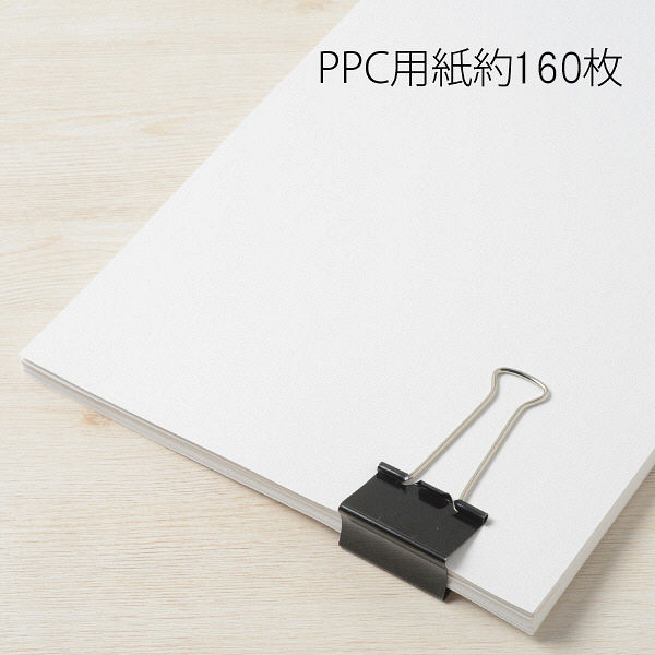 プラス ダブルクリップ 特大 黒 1箱(10個入) CP-102 - アスクル プラス ダブルクリップ 特大 黒 1箱(10個入) CP-102 - アスクル