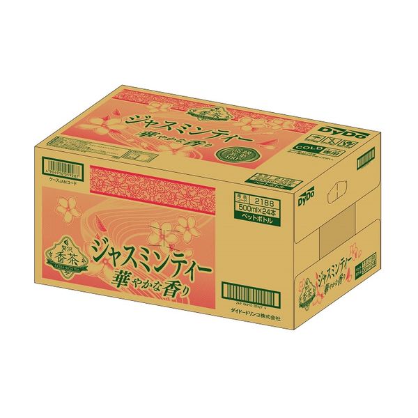 ダイドードリンコ 贅沢香茶ジャスミンティー 500ml 1箱（24本入