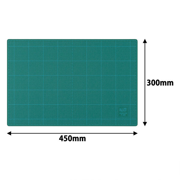 コクヨ カッティングマット（両面仕様） 300×450mm グリーン マ-42N