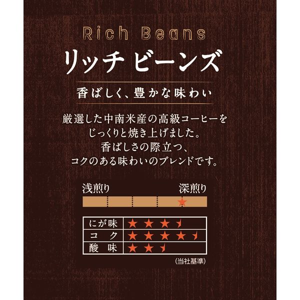 ドリップコーヒー】モンカフェ リッチビーンズ 1箱（60袋入