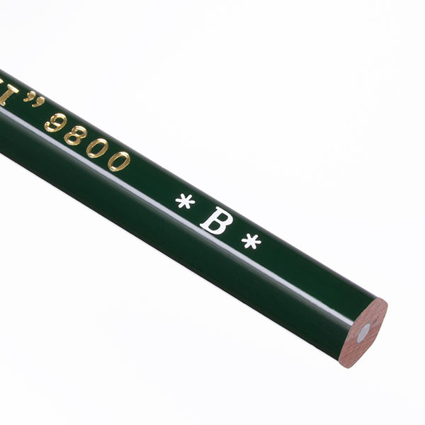 三菱鉛筆(uni) 事務用鉛筆 B K9800B 1箱（12本入） - アスクル