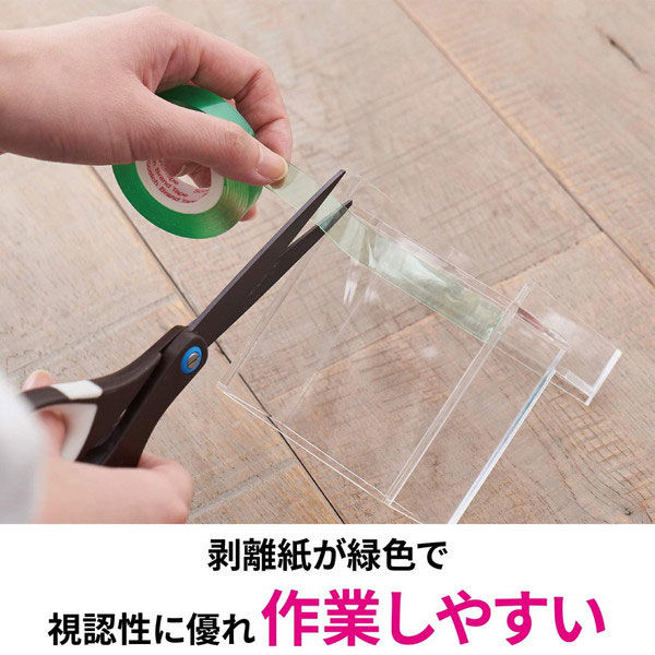 透明素材用 超強力両面テープ STD-19 幅19mm×長さ4m スコッチ 3M