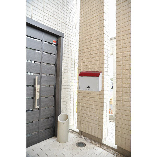 ケイ・ジー・ワイ工業 ポスト ポスッち ホワイト MY-3 1台（直送