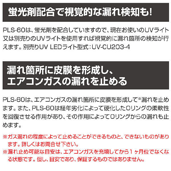 プロフェッショナルA/Cリークストップ用液剤60ml RSE685（直送品） - アスクル