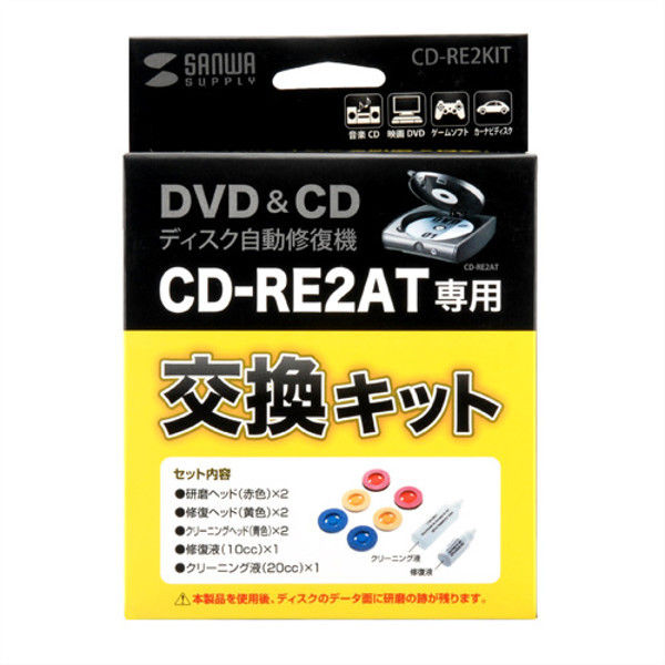 サンワサプライ 交換キット CD-RE2KIT 1個（直送品） - アスクル