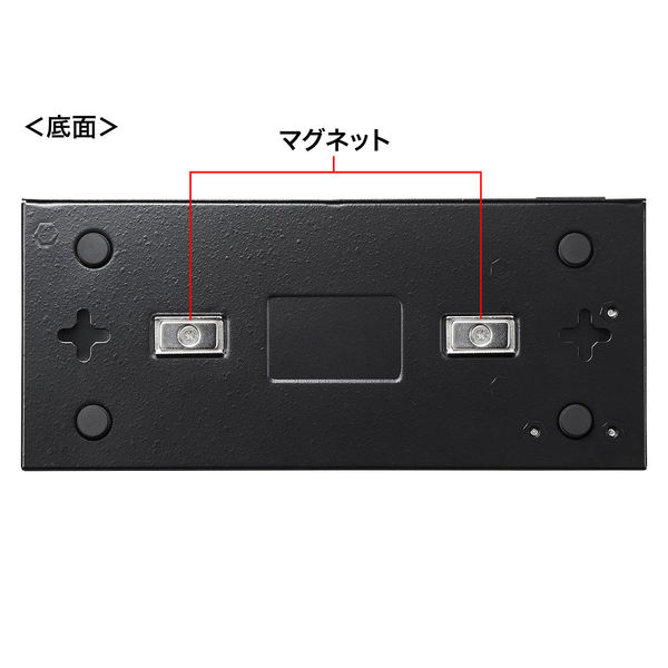 サンワサプライ Giga対応スイッチングハブ(8ポート) ループ検知
