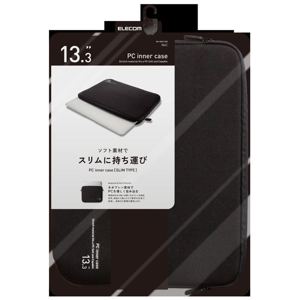 インナーケース パソコンバッグ タブレットケース ～13.3インチ ブラック BM-IBNP13BK エレコム 1個