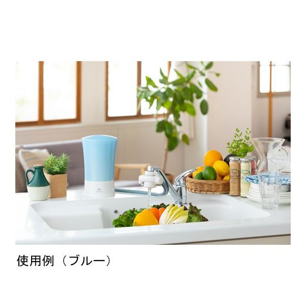 ゼンケン ビクラ浄水器2 ブルー MFH-V92-B 1個 68-0779-24（直送