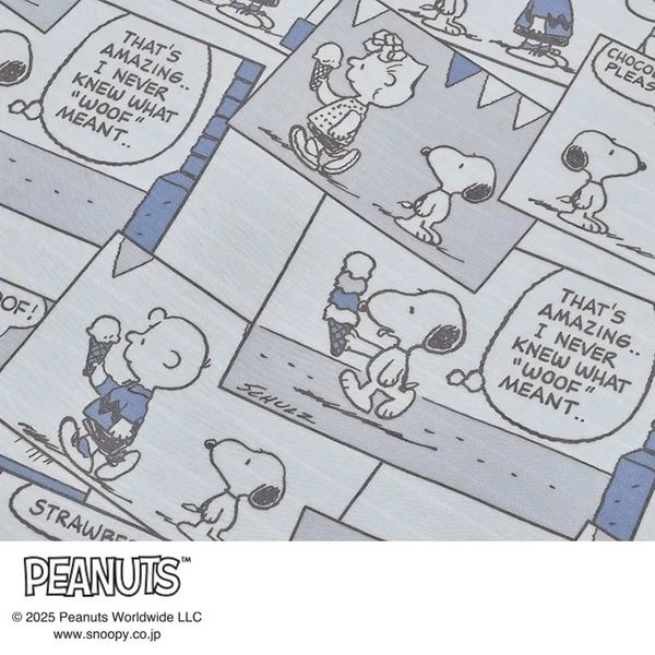 SNOOPY - スヌーピー Ice Cream comics クールケット グレー ひんやり SNOOPY 寝具 西川 185499862.jpg?cmsp_timestamp=