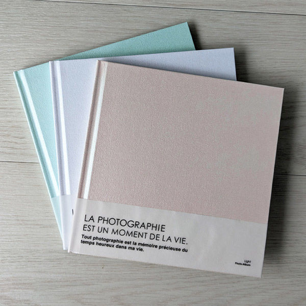 ゼットアンドケイ ライトフォトアルバムS ブラック 66-071 1冊（直送品