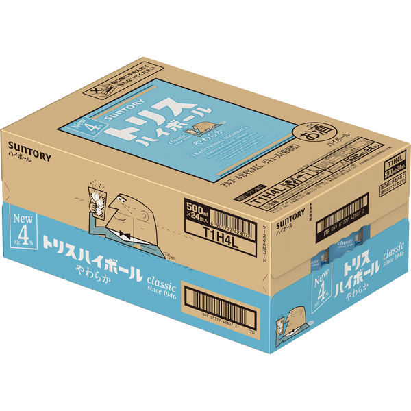 ウイスキー ハイボール トリスハイボール ＜やわらか＞ 500ml 缶