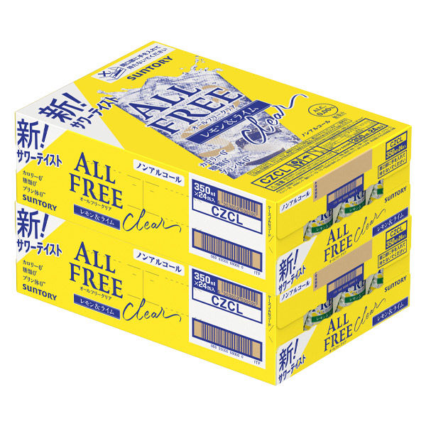 ノンアルコール オールフリークリア ＜レモン＆ライム＞ 350ml