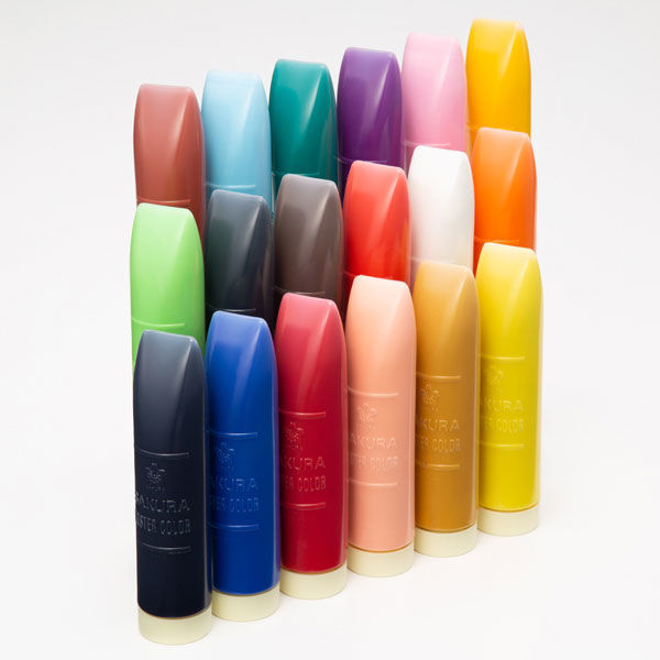サクラクレパス ポスターカラージュニア 単色 くろ 220ml 絵の具 
