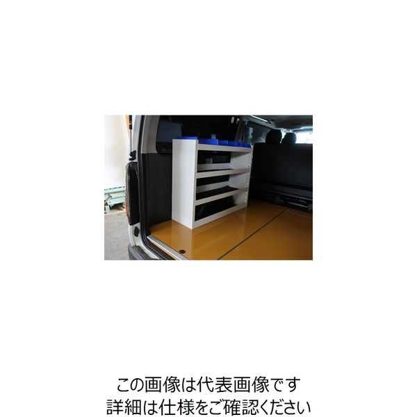 エスコ 1000x310x800mm/3段 車載ラック棚 EA957-102 1セット（直送品