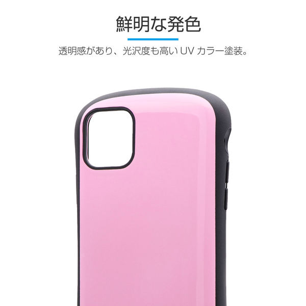 iPhone 11 Pro Max ケース 耐衝撃ハイブリッドケース PALLET ピンク