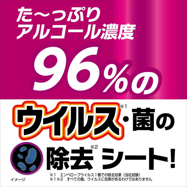 ウェットティッシュ 除菌シート ウィルテクト 高濃度アルコール