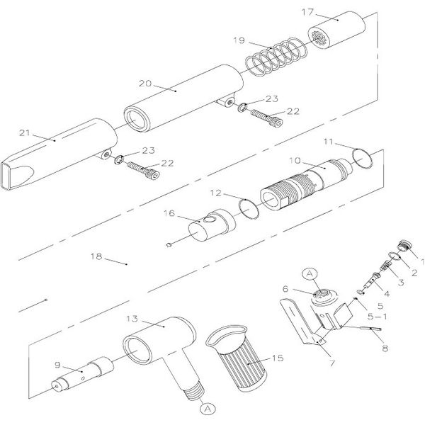 SUNMATCH ニードルスケーラー SG-2110NS 1台(直送品) SUNMATCH ニードルスケーラー SG-2110NS 1台(直送品)