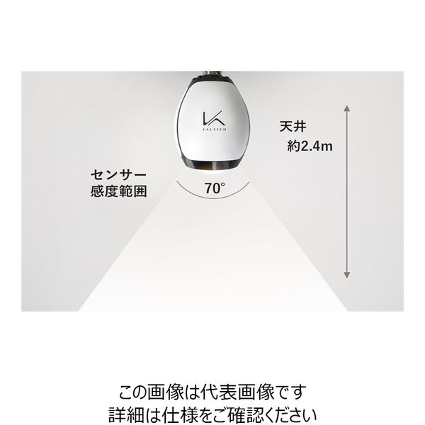 カルテック ターンド・ケイ光触媒除菌脱臭機 LED電球タイプ（電球色