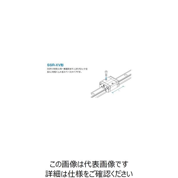 THK（ティーエイチケー） LMガイド用ブロック SSR20XV1SS（GK） BLOCK 1個（直送品） - アスクル