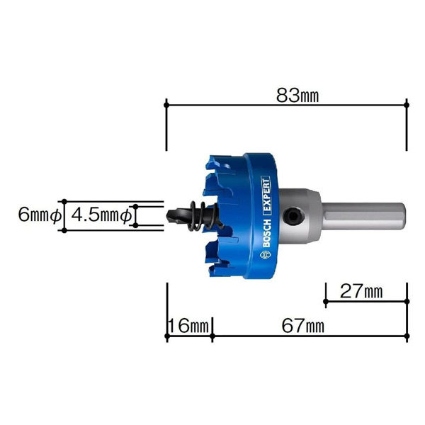 BOSCH 超硬ホールソー90mm 2608902020 1個（直送品） - アスクル