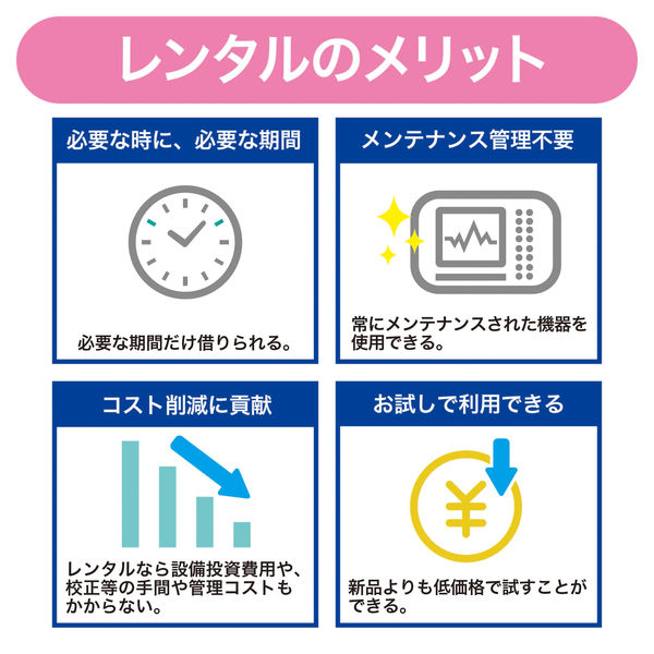 レンタル期間20日】 アンリツ 光パワーメーター CMA5 20日 03105200（直送品） - アスクル