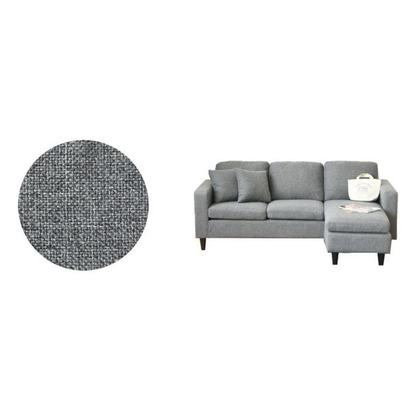 軒先渡し】サン カペラ カウチソファ 3人掛 幅1820×奥行1300×高さ