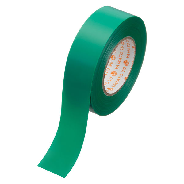 ヤマト ビニールテープ 19mm×10m 緑 NO200-19-4 1巻 - アスクル