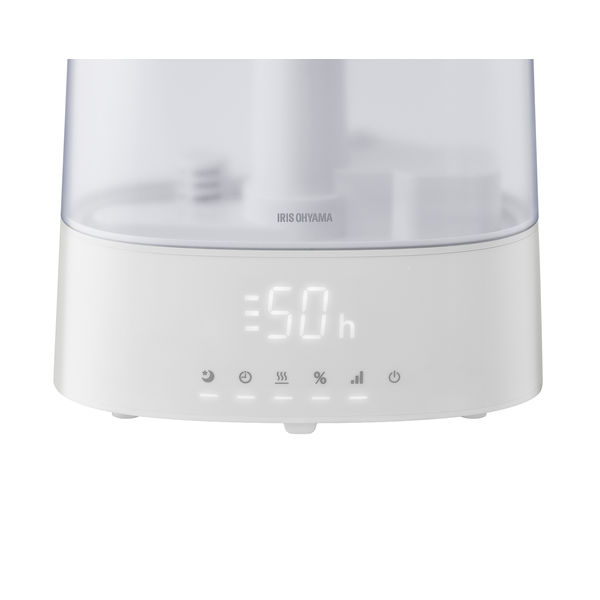 上給水超音波ハイブリッド加湿器 AHM-HUT55A-W 1台 - アスクル