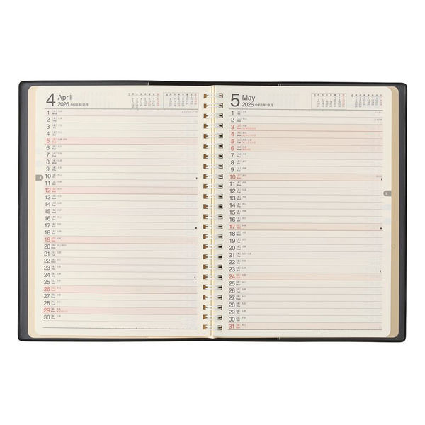 日本能率協会マネジメントセンター 【2026年版】NOLTY リング A5 週間