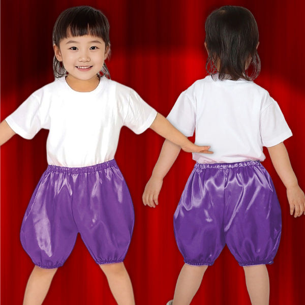 アーテック ソフトサテン かぼちゃパンツ C 紫 18569 1セット(1枚×4