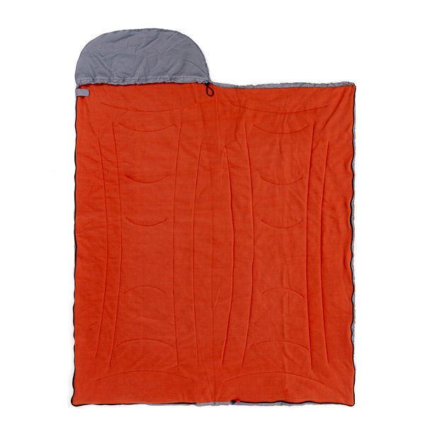 ガマカ工業 寝具メーカーの防災士が考えた MOTTETE PLUS 寝袋 グレー