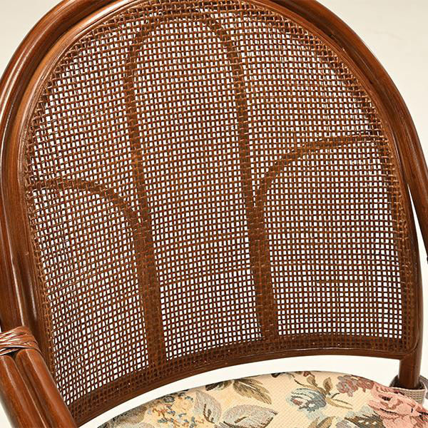 光製作所 ハイバックチェア ヴィンテージ hikari 希少 軒先渡し】光製作所 HIKARI ラタンチェア ハイバック 回転台座