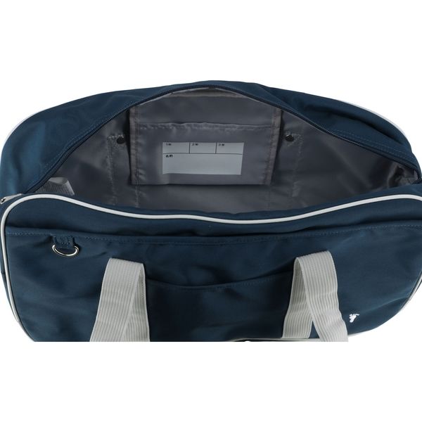 スクール用品 通学バッグ スポーツバッグ型 ネイビー×グレー 101373 1