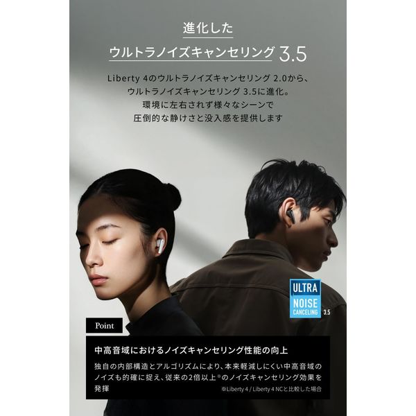 Anker Soundcore Liberty 5(アプリコットピンク) A3957N51 1個