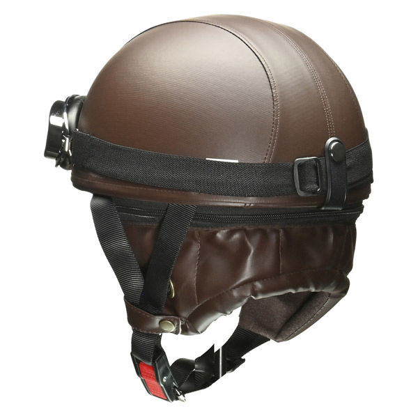 リード工業 CR-770 ハーフヘルメット ブラウン フリーサイズ 152216 1