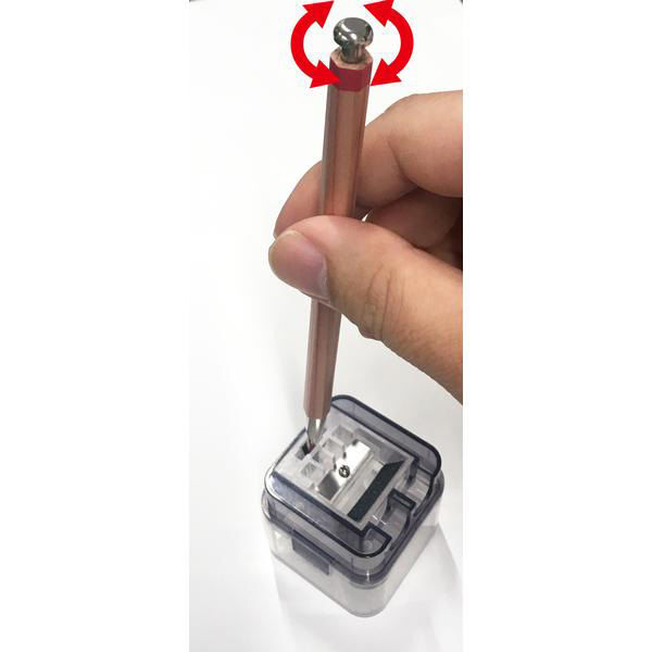 北星鉛筆 大人の鉛筆専用 芯削り器 3in1 OTP-63403 1セット(1個×2