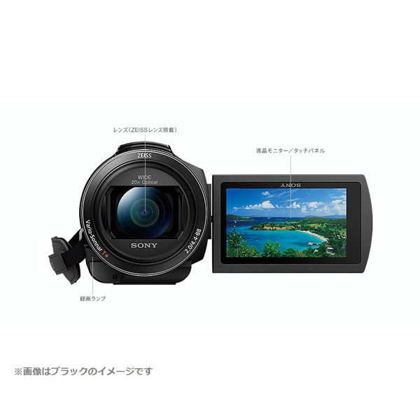 ソニー デジタル4KビデオカメラFDR-AX45A 液晶保護フィルムセット FDR