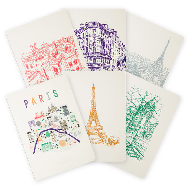 エルバン（HERBIN） Parisカラーズ ノート パリカラーズ アイボリー横