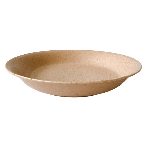 美濃陶苑 陶磁器 伊賀ピンクKL型カレー皿 19-18-4 1セット(5個入