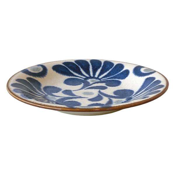 美濃陶苑 陶磁器 琉球デイゴAKL50皿 19-55-1 1セット(5個入