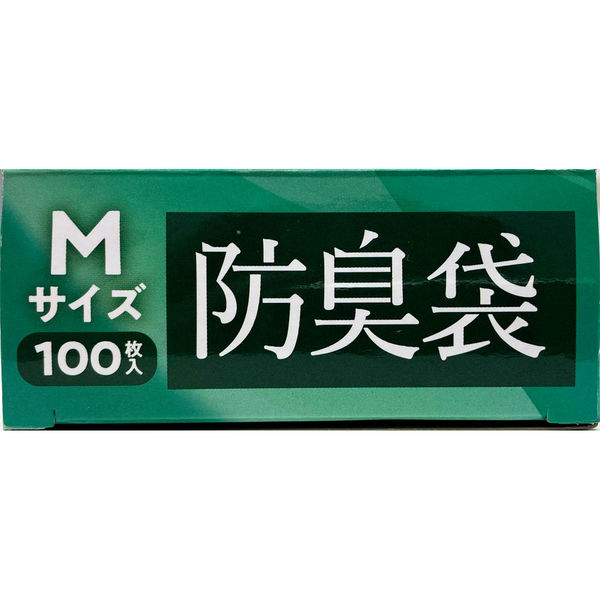 日本技研工業 防臭袋 Mサイズ 100枚入 BBM100 4904118702725 1セット(1箱(100枚入×40袋)（直送品）