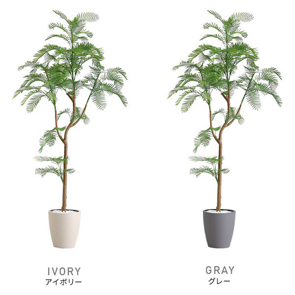 フェイクグリーン エバーフレッシュ Sサイズ 高さ1200mm グレー SH-06