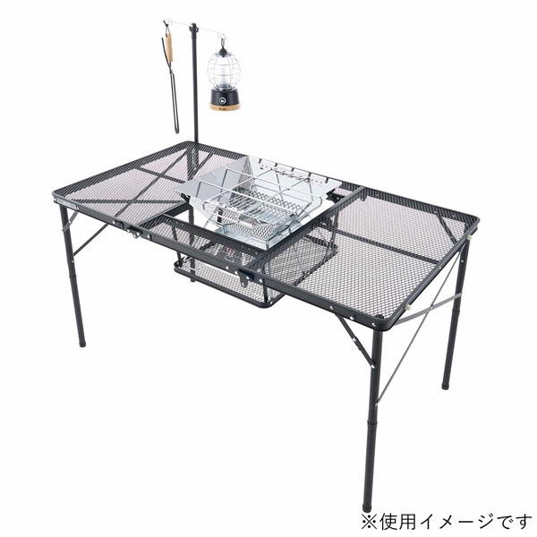 アイアンメッシュ 3FD BBQテーブル 13070-BC 73581002 LOGOS/ロゴス