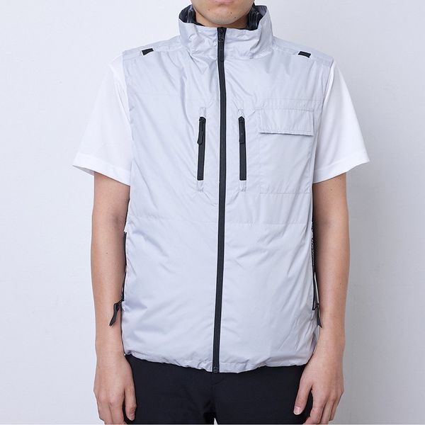 昭和商会 COOLFIX PLT2 エアー ベスト [服地のみ] シルバー 5L